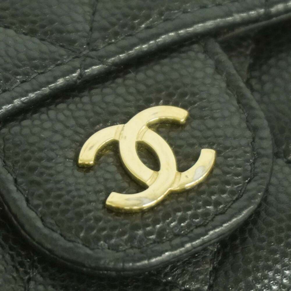 CHANEL Authentic Black Caviar Leather Wallet - Picture 7 of 8